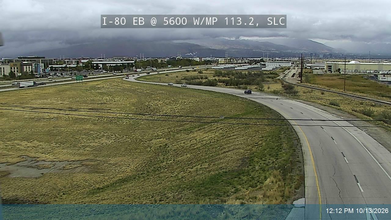 I-80 EB @ 5600 W / SR-172 / MP 113.2, SLC