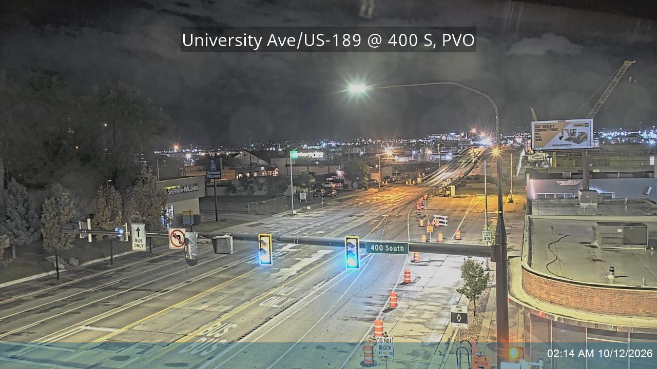 University Ave / US-189 @ 400 S, PVO