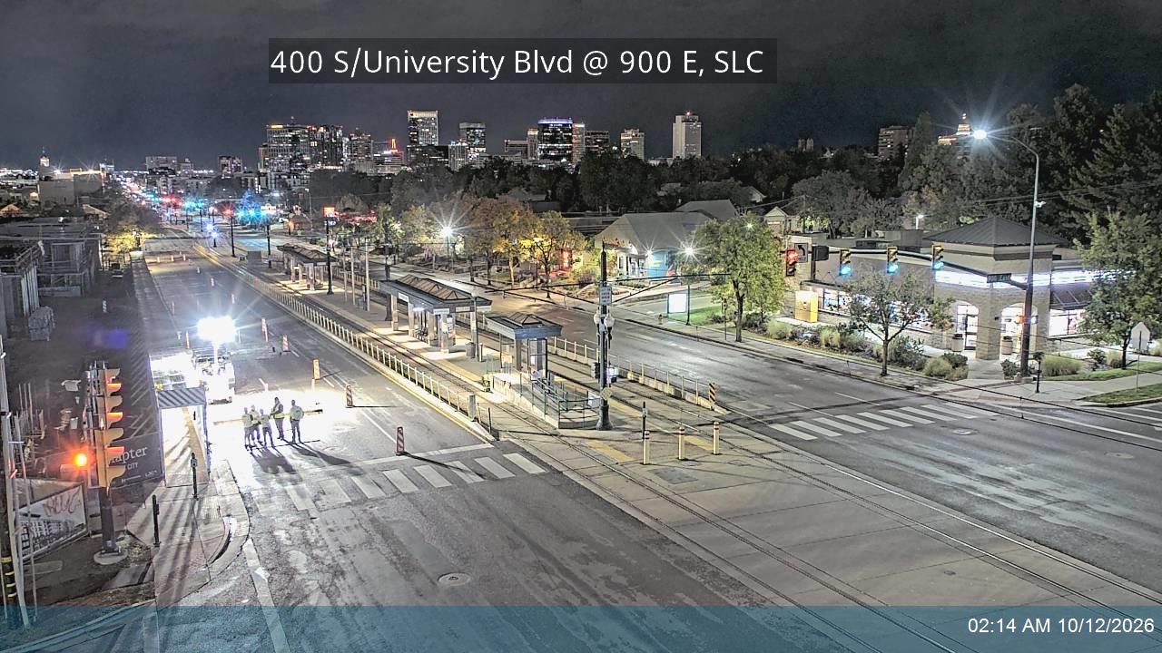 400 S / University Blvd / SR-186 @ 900 E, SLC