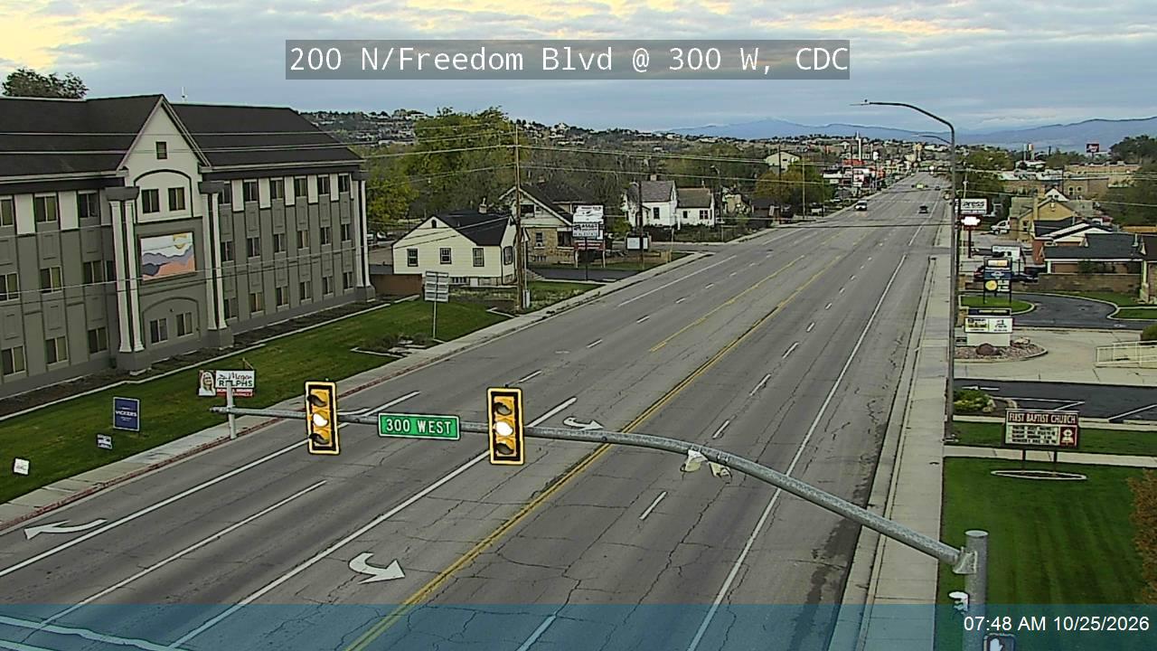 200 N / Freedom Blvd / SR-56 @ 300 W, CDC