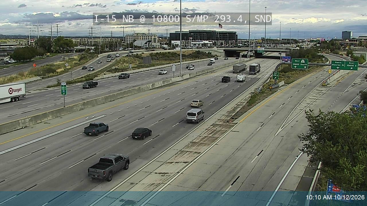 I-15 NB @ 10800 S / MP 293.4, SND