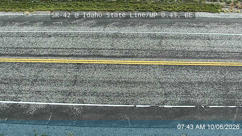 SR-42 @ Idaho State Line / MP 0.43, BE