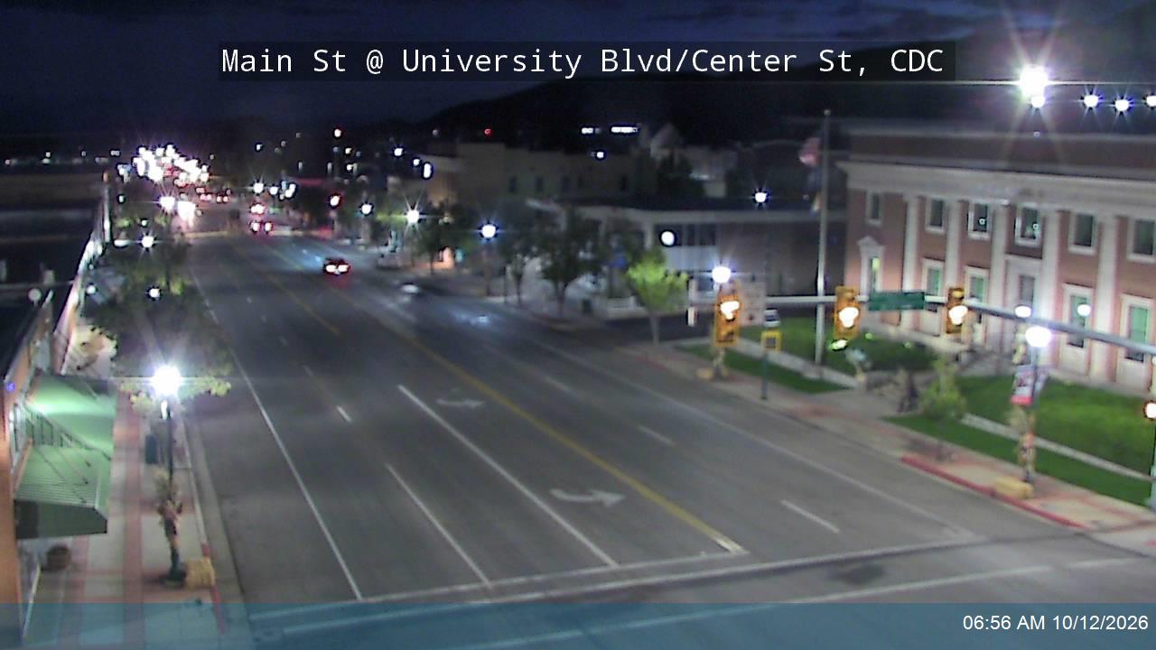 Main St / SR-130 @ University Blvd/SR-289 / Center St/SR-14, CDC