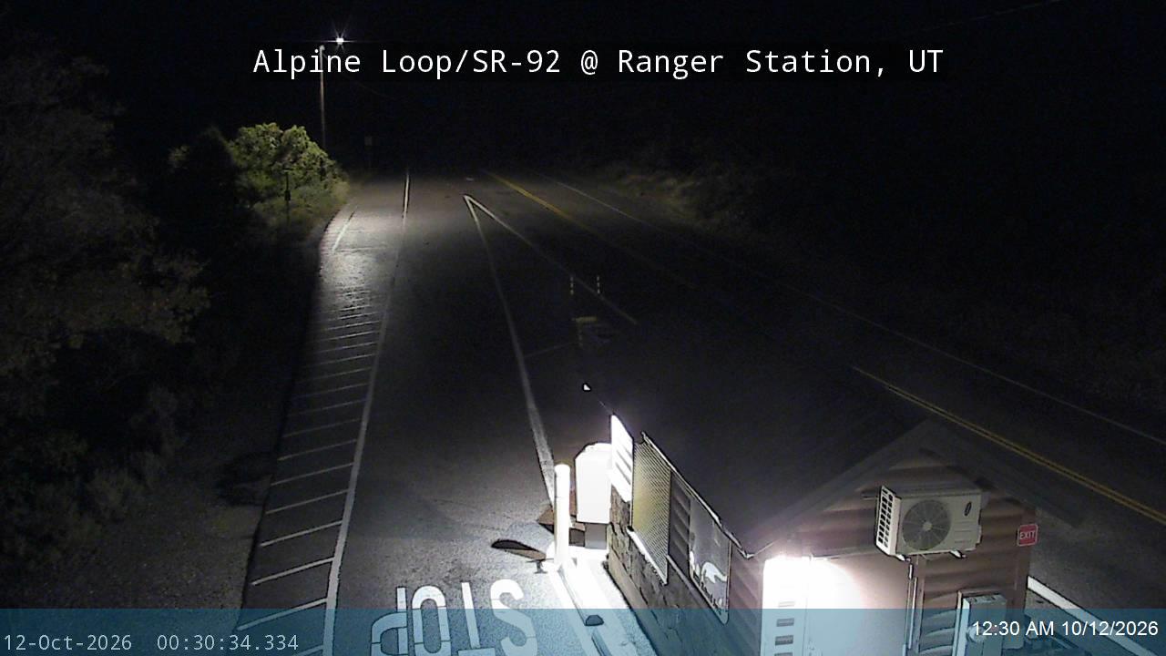 Alpine Loop / SR-92 @ Ranger Station / MP  7.99, UT