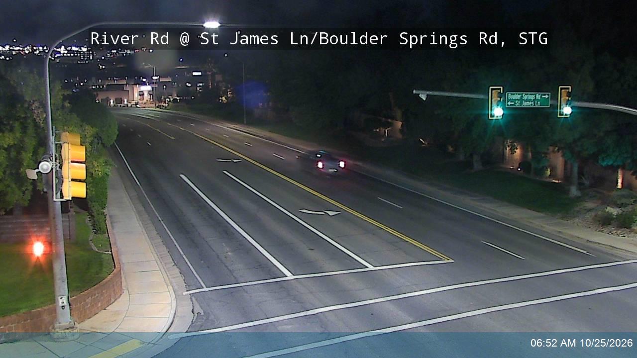 River Rd @ St James Ln / Boulder Springs Rd, STG
