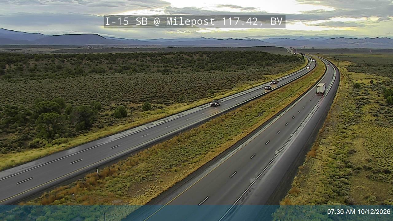 I-15 SB @ Milepost 117.42, BV