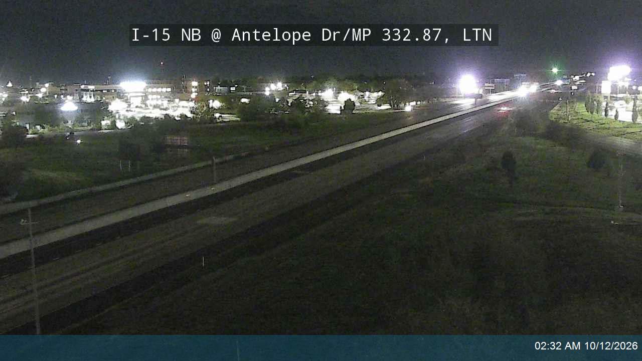I-15 NB @ Antelope Dr / 2000 N / SR-108 / MP 332.87, LTN