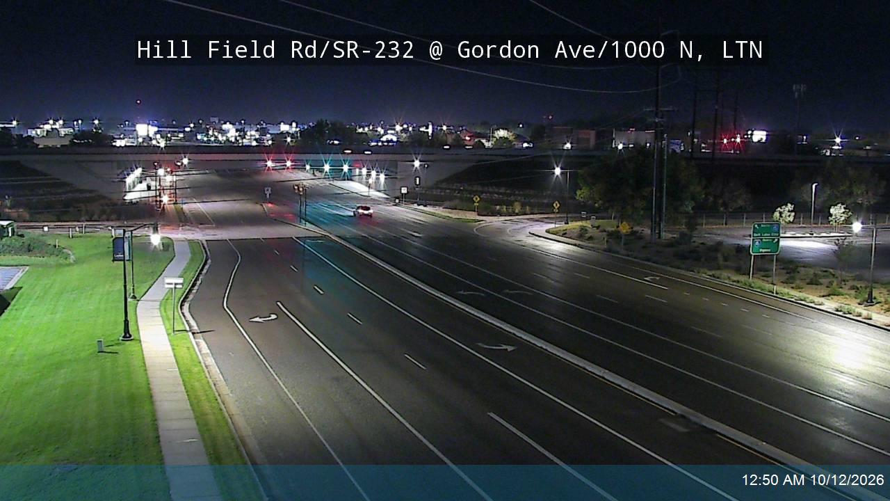 Hill Field Rd / SR-232 @ Gordon Ave / 1000 N, LTN