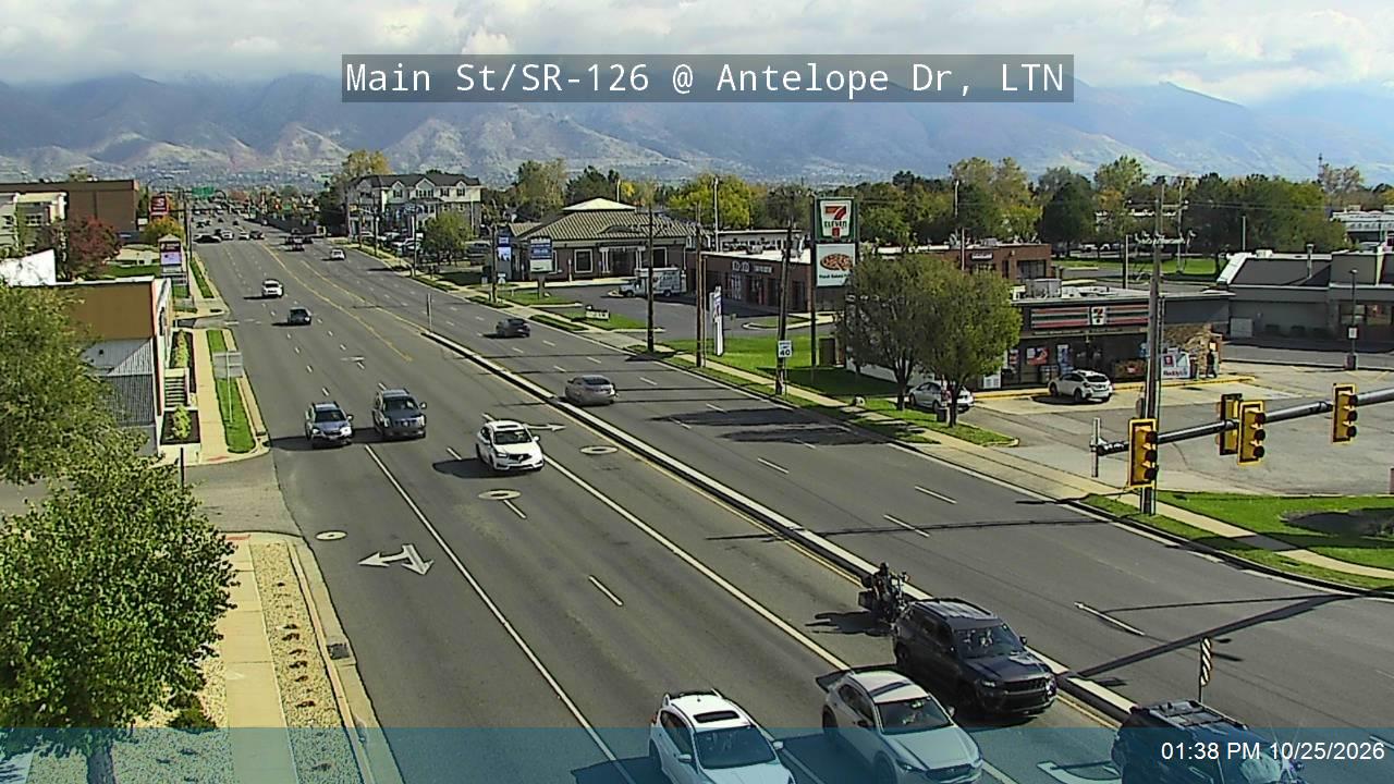 Main St / SR-126 @ Antelope Dr / SR-108, LTN