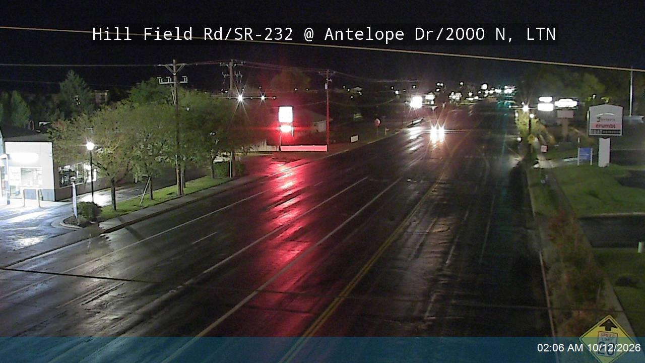 Hill Field Rd / SR-232 @ 2000 N / Antelope Dr, LTN