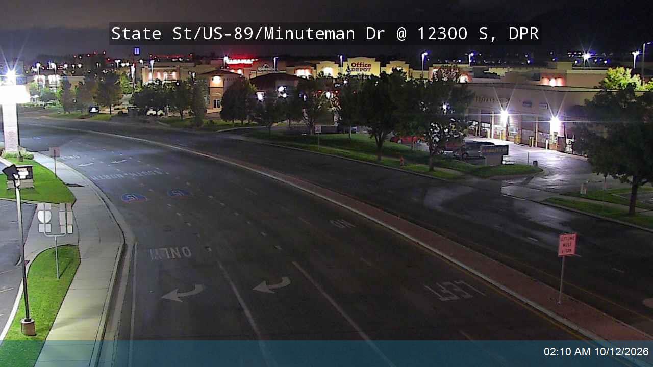 State St / US-89 / Minuteman Dr @ 12300 S / SR-71, DPR