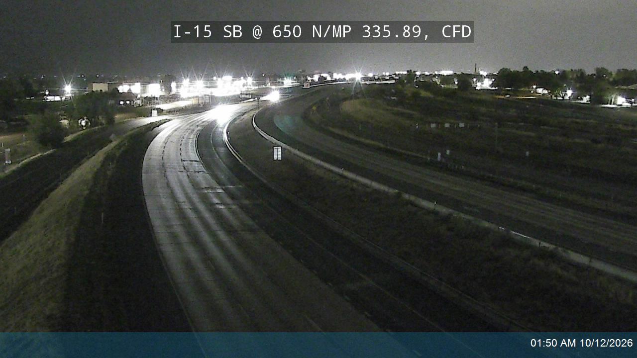 I-15 SB @ 650 N / SR-103 / MP 335.89, CFD