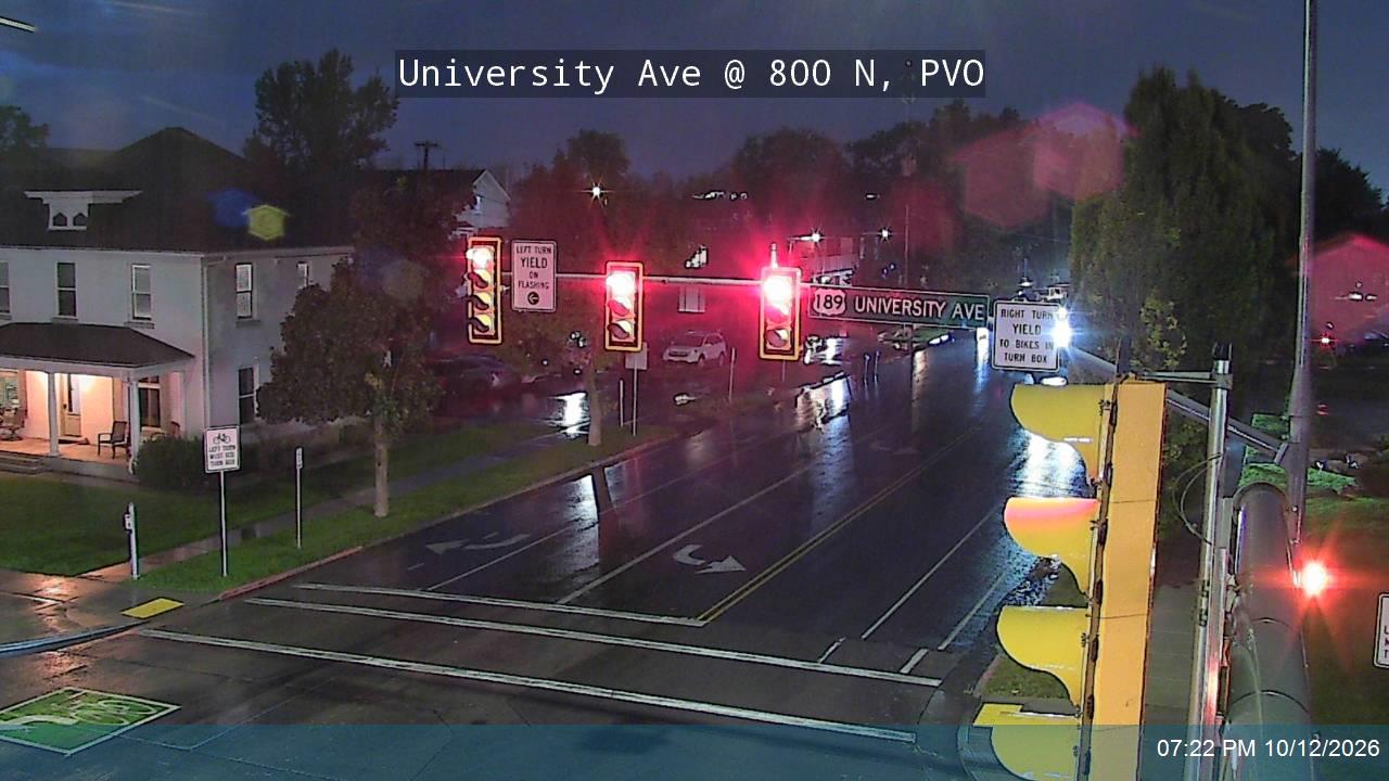 University Ave / US-189 @ 800 N, PVO