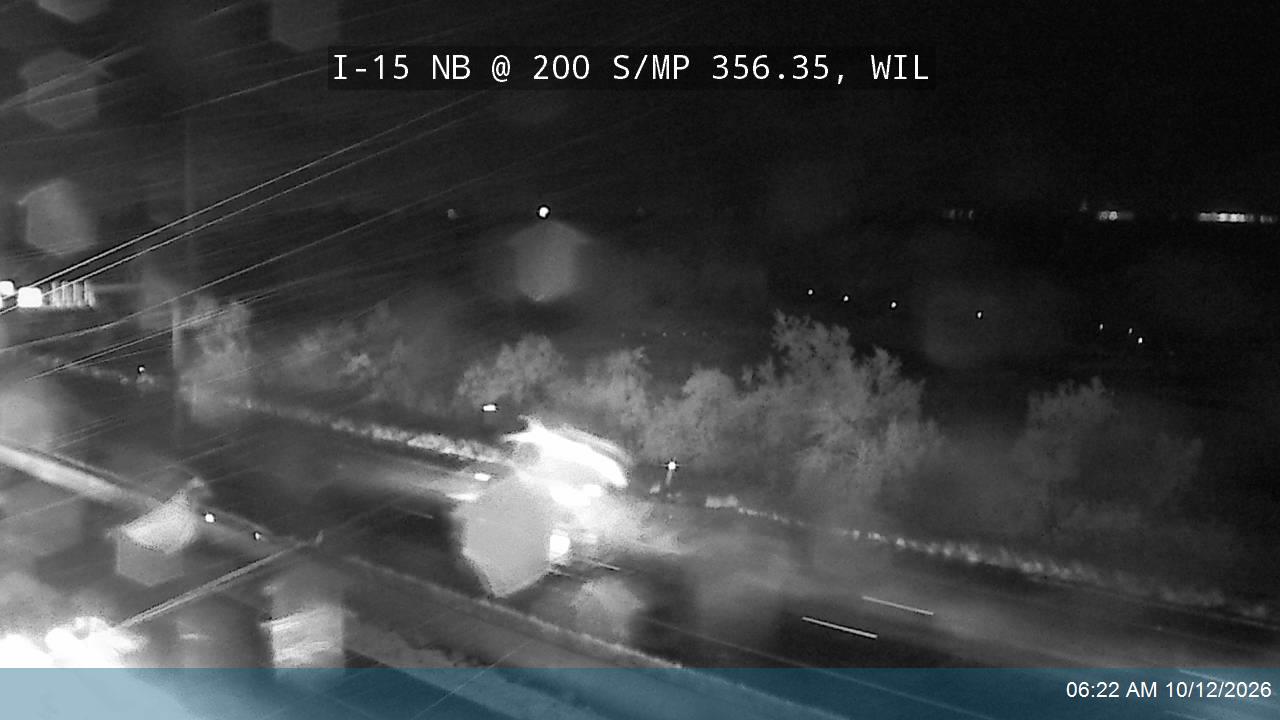 I-15 NB @ 200 S / MP 356.35, WIL
