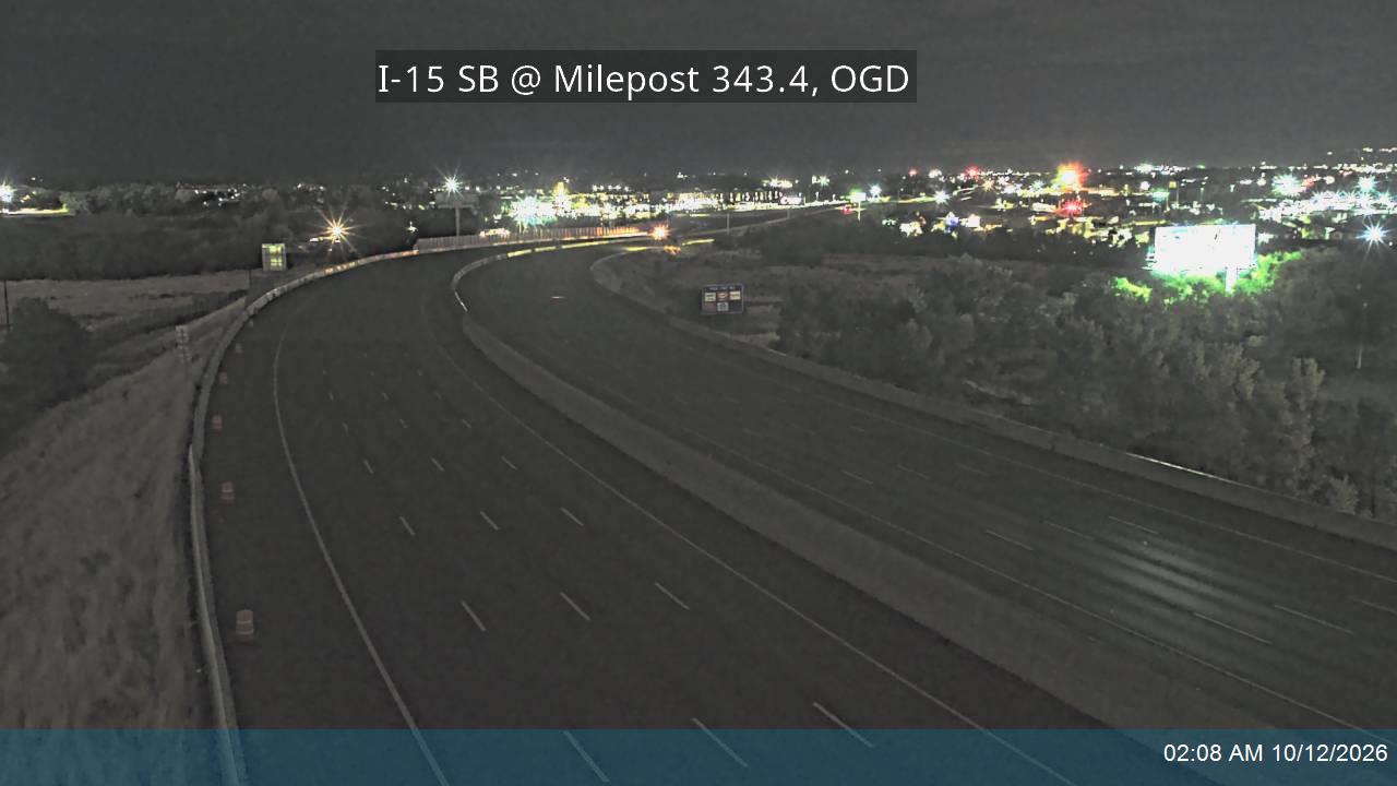 I-15 SB @ Milepost 343.4, OGD