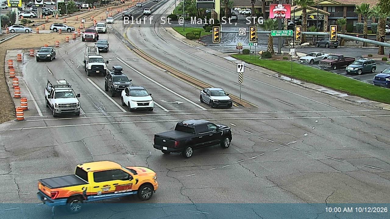 Bluff St / SR-18 @ Main St / Black Ridge Dr, STG