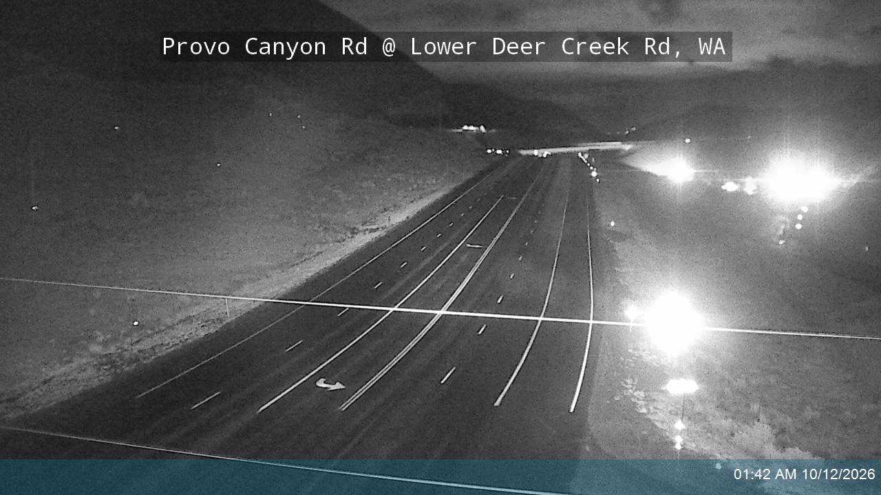 Provo Canyon Rd / US-189 @ Lower Deer Creek Rd / MP 17.14, WA