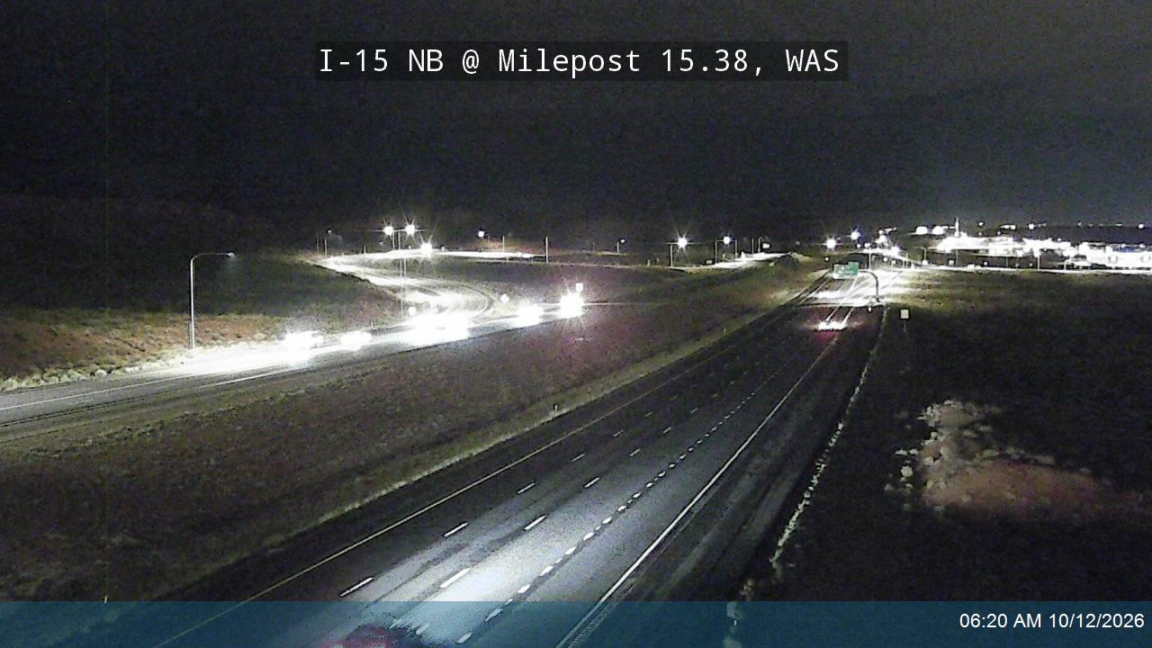 I-15 NB @ Milepost 15.38, WAS