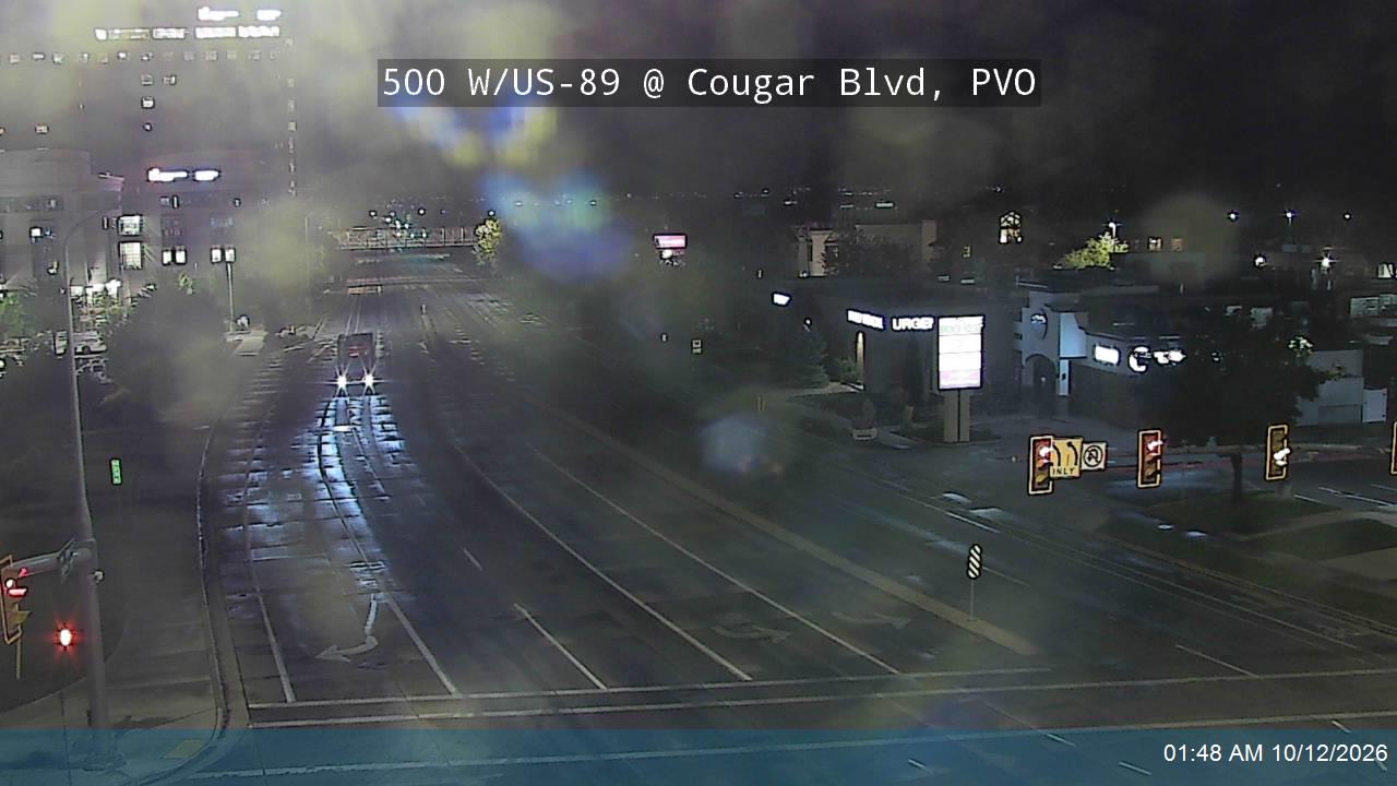 500 W / State St / US-89 @ Cougar Blvd / Columbia Ln / 1230 N, PVO