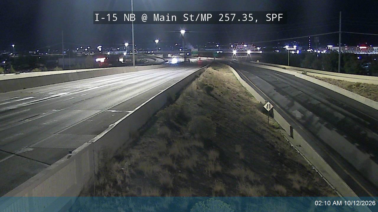 I-15 NB @ Main St / SR-156 / MP 257.35, SPF