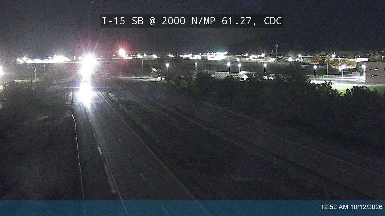 I-15 SB @ 2000 N / MP 61.27, CDC