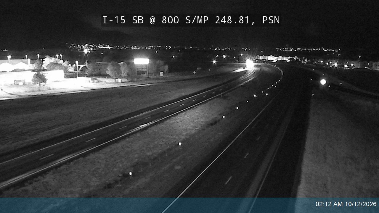 I-15 SB @ 800 S / SR-178 / MP 248.81, PSN