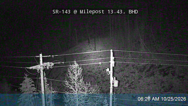 SR-143 @ Milepost 13.43, BHD