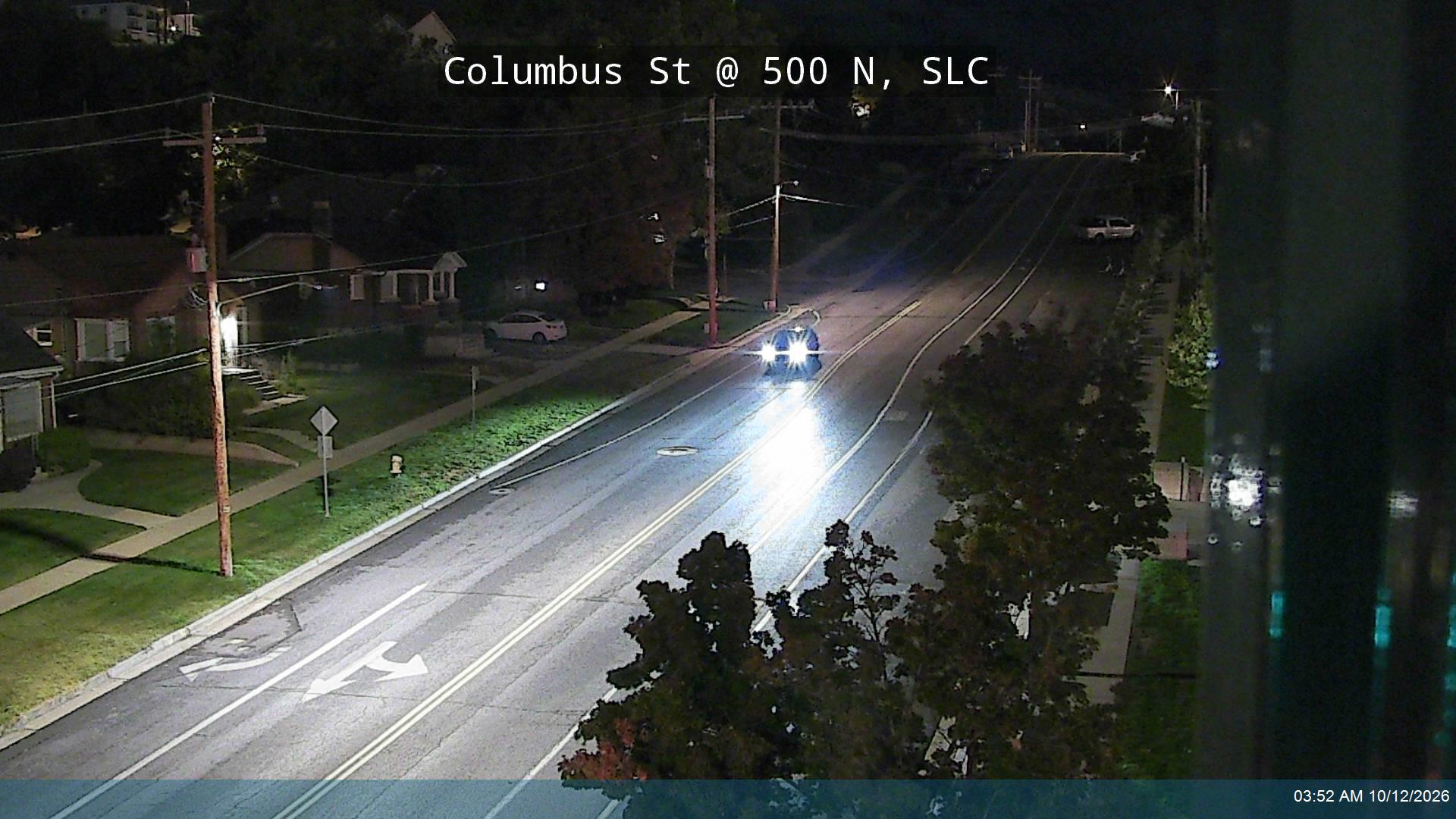 Columbus St / SR-186 @ 500 N, SLC