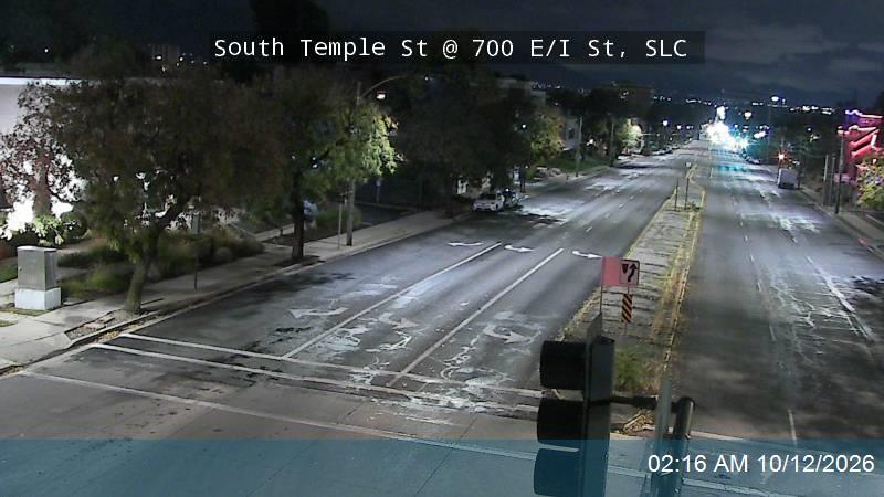 South Temple St @ 700 E / I St, SLC