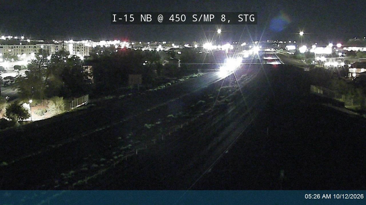 I-15 NB @ 450 S / MP 8, STG