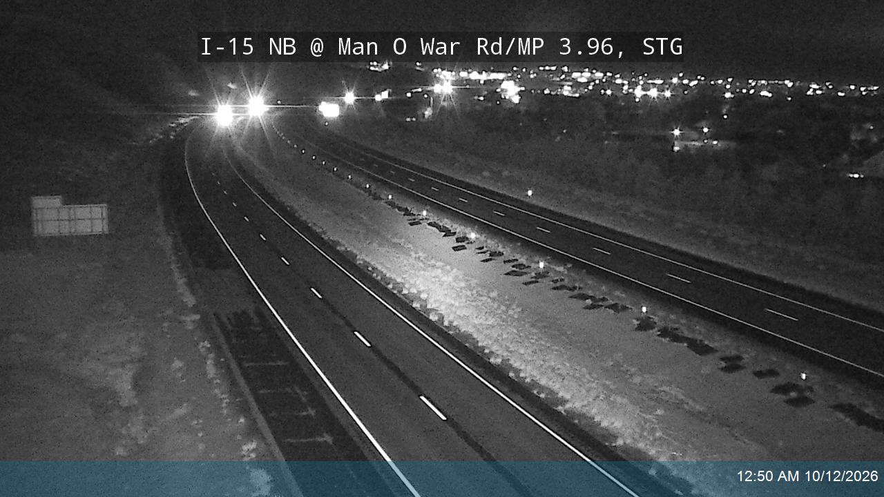 I-15 NB @ Man O War Rd / MP 3.96, STG