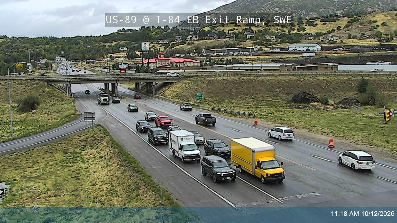 US-89 @ I-84 EB Exit Ramp, SWE