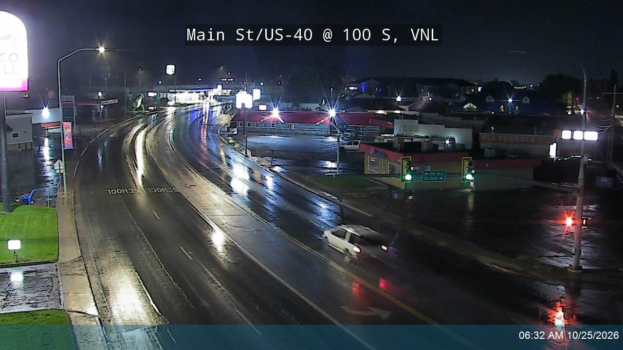 Main St / US-40 @ 100 S / MP 143.4, VNL