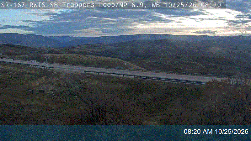 SR-167 / Trappers Loop RWIS SB @ SR-226 / Snow Basin Rd / MP 6.92, WB