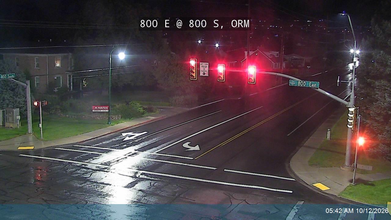 800 E @ 800 S, ORM