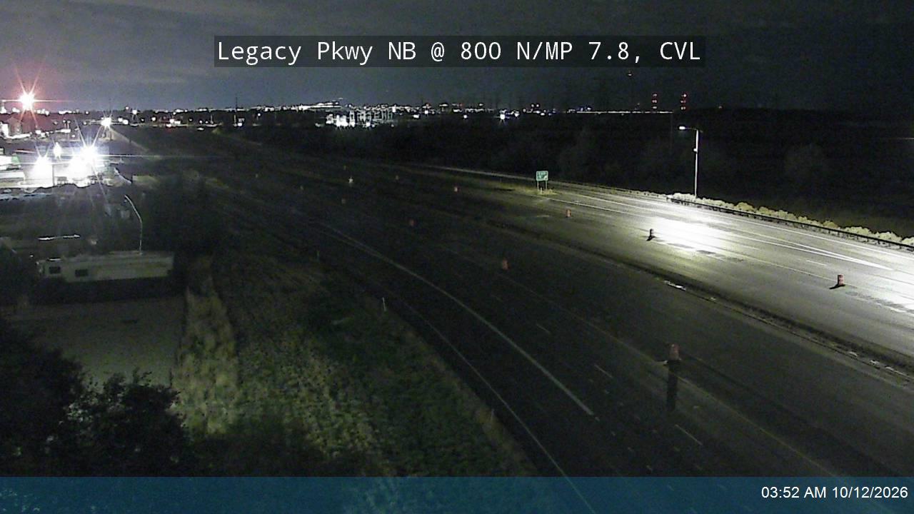 Legacy Pkwy / SR-67 NB @ 800 N / MP 7.8, CVL