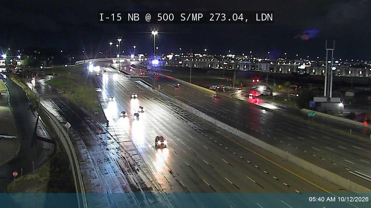 I-15 NB @ 500 S / MP 273.04, LDN