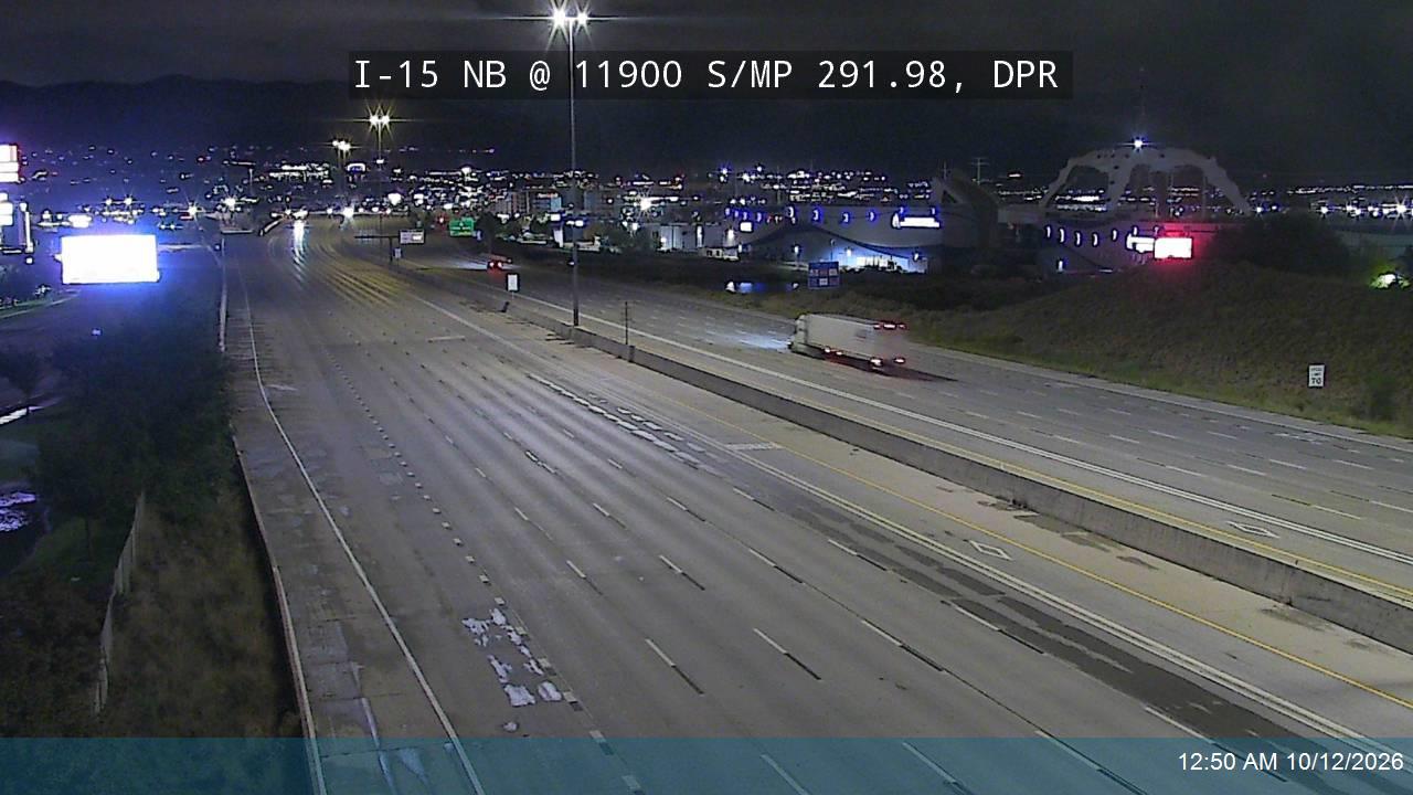 I-15 NB @ 11900 S / MP 291.98, DPR