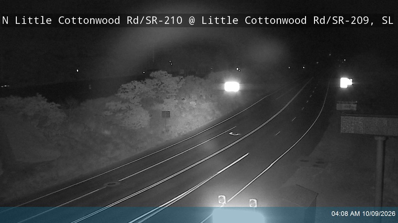 North Little Cottonwood Rd / Little Cottonwood Canyon Rd / SR-210 @ Little Cottonwood Rd / SR-209, SL