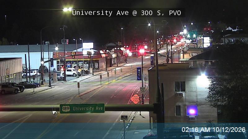 University Ave / US-189 @ 300 S / US-89, PVO