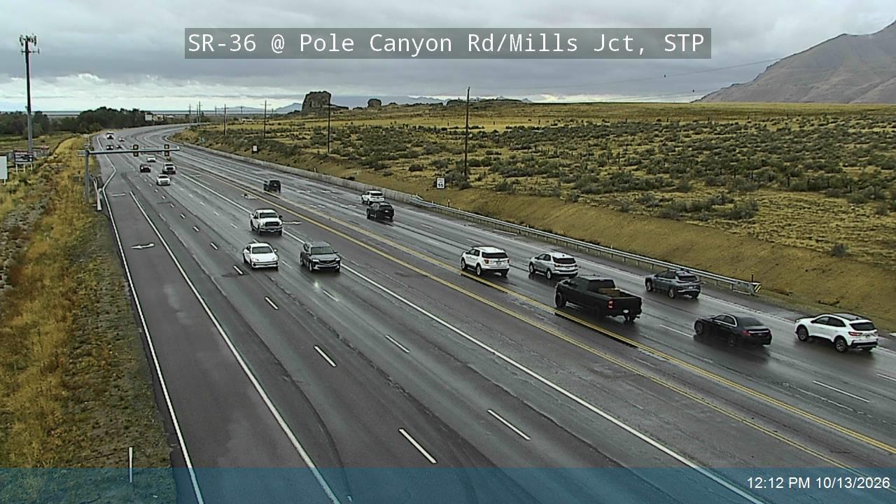 SR-36 @ Pole Canyon Rd / Mills Jct, STP