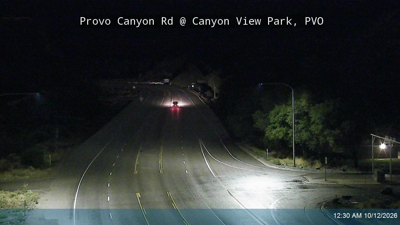 Provo Canyon Rd / US-189 @ Canyon View Park / MP 8.46, PVO