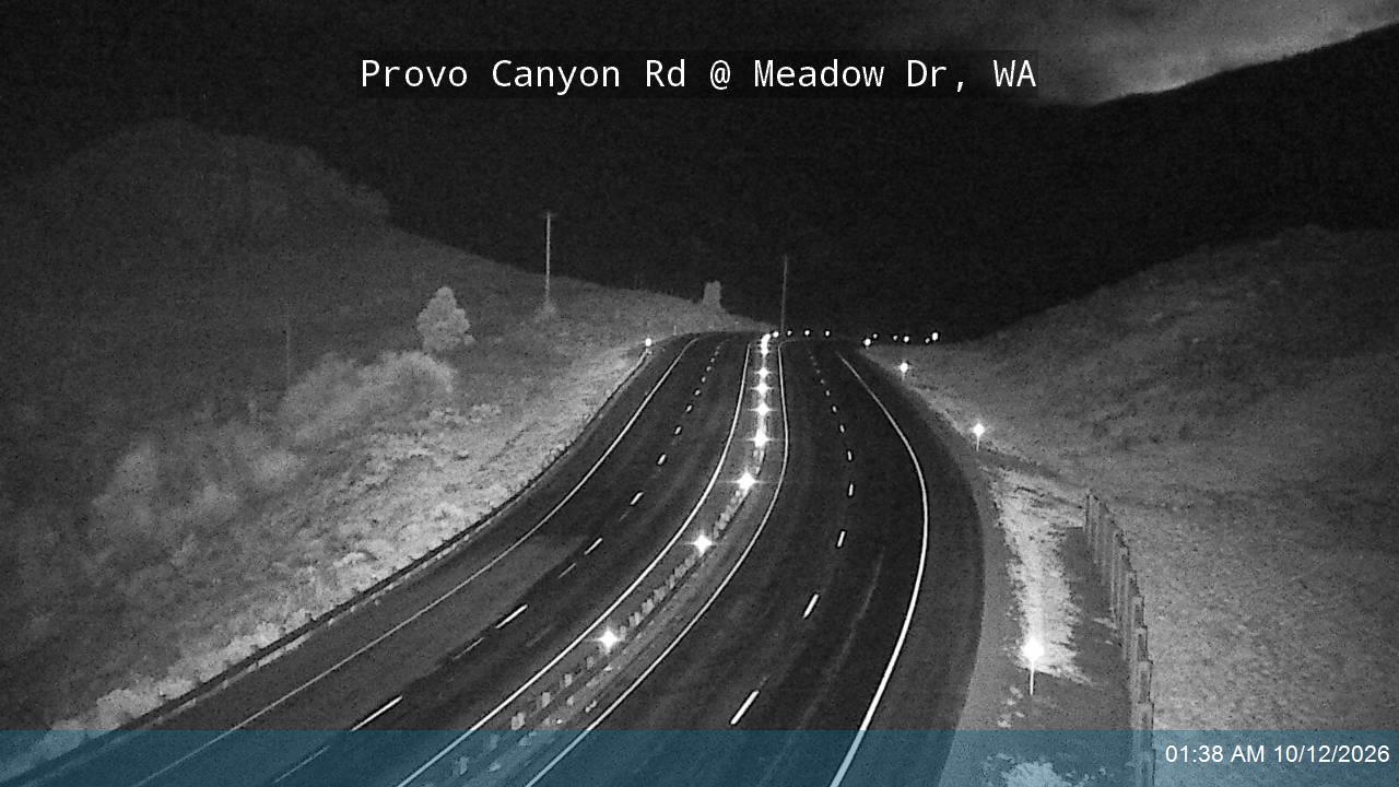 Provo Canyon Rd / US-189 @ Meadow Dr / MP 16.25, WA