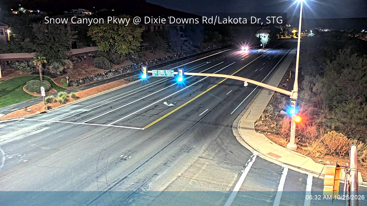 Snow Canyon Pkwy @ Dixie Downs Rd / Lakota Dr, STG