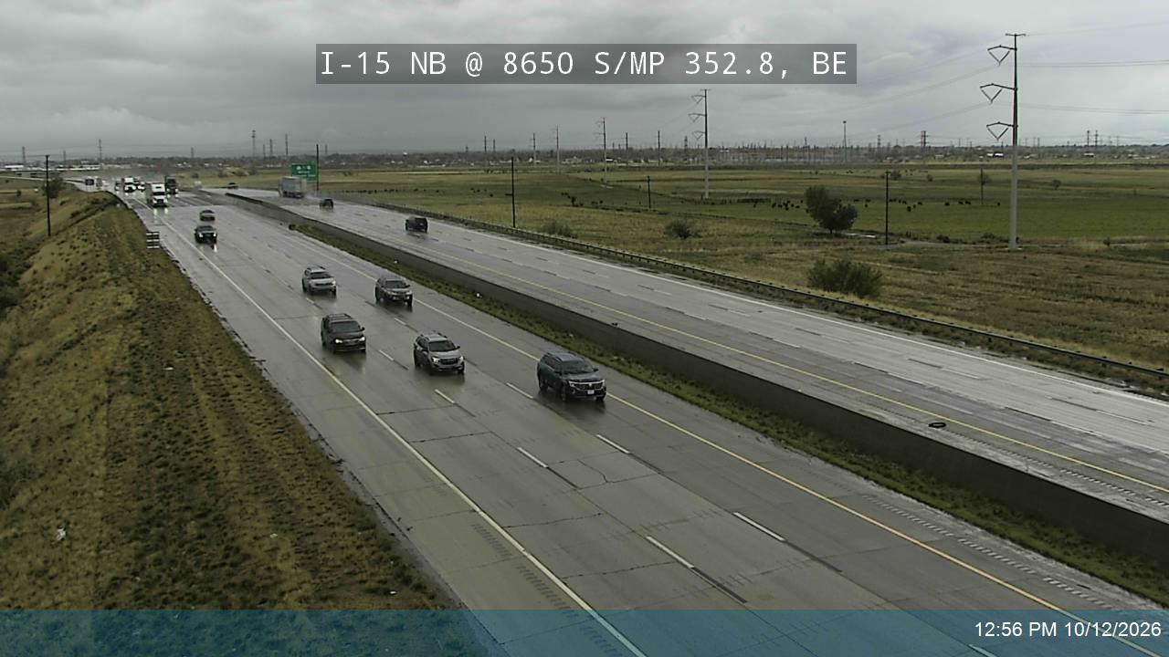 I-15 NB @ 8650 S / MP 352.8, BE
