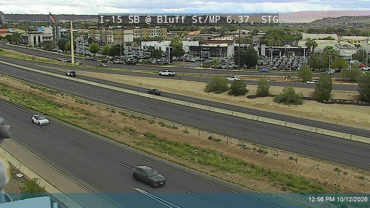 I-15 SB @ Bluff St / SR-18 / MP 6.37, STG