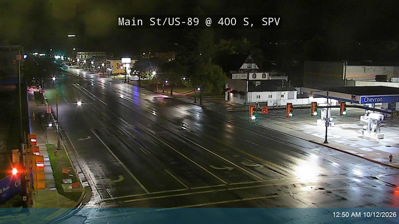 Main St / US-89 @ 400 S / SR-77, SPV