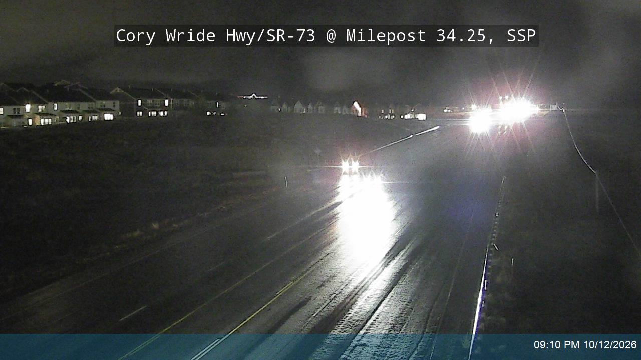 Cory Wride Hwy / SR-73 @ Milepost 34.25, SSP