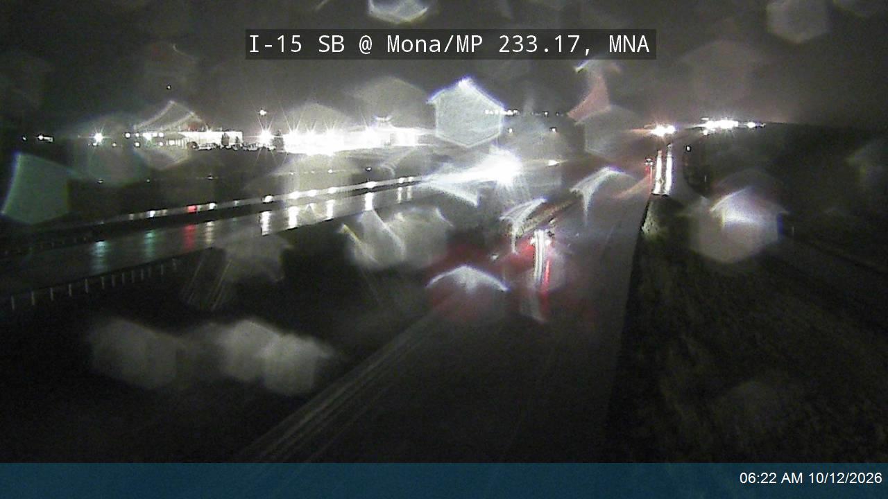 I-15 SB @ Mona / SR-54 / MP 233.17, MNA