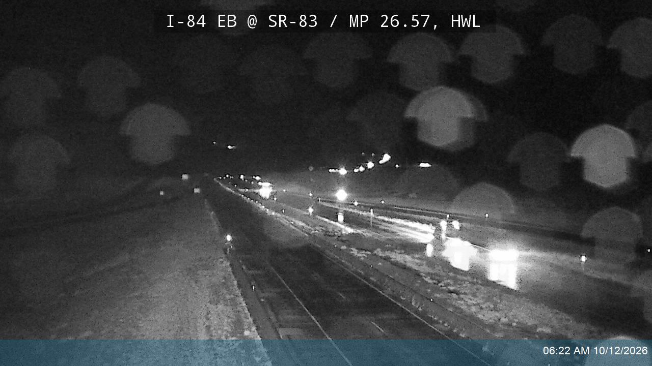 I-84 EB @ SR-83 / MP 26.57, HWL